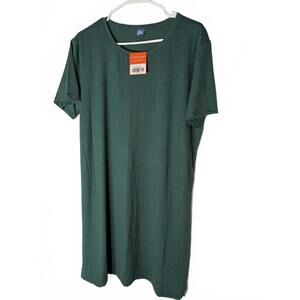 Rip Skirt Jasper Green Short Sleeve T-Shirt Hawaii Dress Large 12/14 UPF +40
